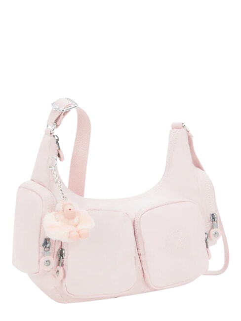 RIKKA S sac bandouli&egrave;re brillance rose - Sacs pour Femme