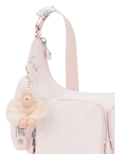 RIKKA S sac bandouli&egrave;re brillance rose - Sacs pour Femme