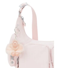 KIPLING RIKKA S sac bandouli&egrave;re brillance rose - Sacs pour Femme - 5