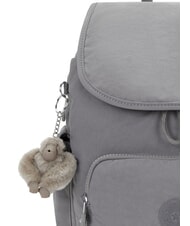 KIPLING CITY PACK S Sac &agrave; dos gris moyen - Sacs pour Femme - 5