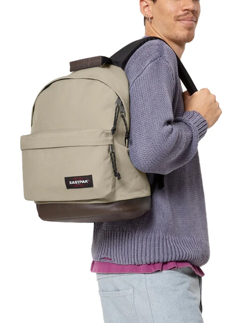 WYOMING Sac &agrave; dos pour ordinateur portable 15" beige plage - Sacs &agrave; dos pour l'&Eacute;cole & les Loisirs