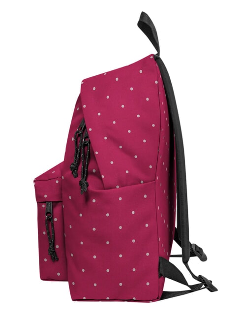 PADDED PAK'R Sac &agrave; dos pois vin argent - Sacs &agrave; dos pour l'&Eacute;cole & les Loisirs