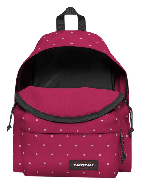 PADDED PAK'R Sac &agrave; dos pois vin argent - Sacs &agrave; dos pour l'&Eacute;cole & les Loisirs