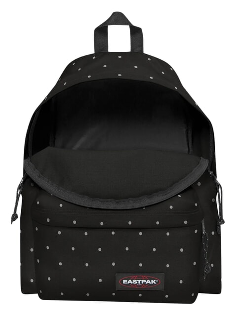 PADDED PAKR Sac &agrave; dos pois noir argent - Sacs &agrave; dos pour l'&Eacute;cole & les Loisirs