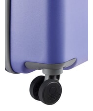 BENETTON By DELSEY UCB HARD Ensemble de 3 chariots : cabine + moyen + grand Violet - Ensemble Valises - 7
