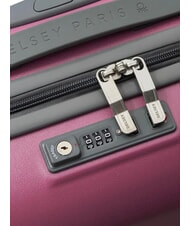 BENETTON By DELSEY UCB HARD chariot &agrave; bagages &agrave; main pivoine - Valises cabine - 6