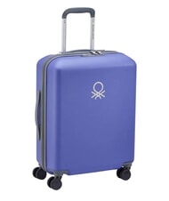 BENETTON By DELSEY UCB HARD chariot &agrave; bagages &agrave; main Violet - Valises cabine - 4