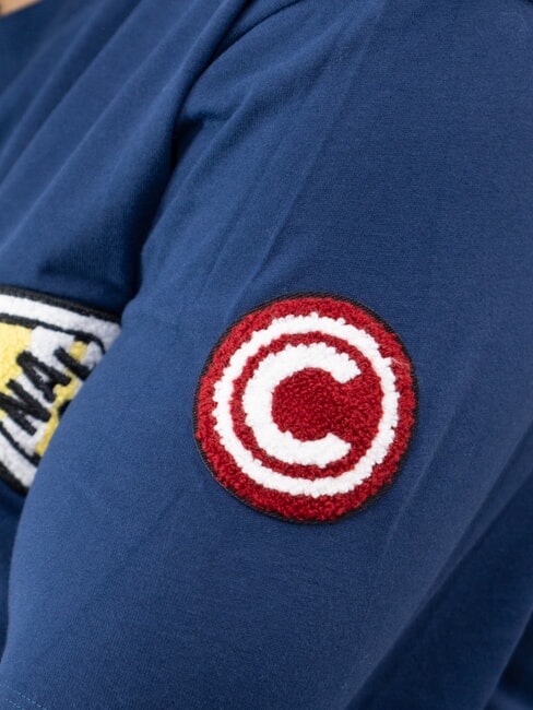 ORIGINALS ANOTHER T-shirt en coton jean bleu - T-shirt