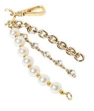 LOVE MOSCHINO CHARMS Porte-cl&eacute;s avec logo en m&eacute;tal - Porte-cl&eacute;s