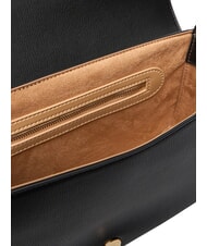 LOVE MOSCHINO CHUNKY TAB sac bandouli&egrave;re Noir - Sacs pour Femme - 6