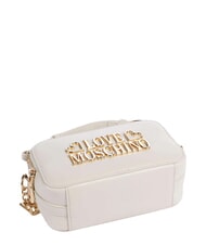 LOVE MOSCHINO LOVELY LOVE Mini sac coffre, avec bandouli&egrave;re Ivoire - Sacs pour Femme - 4