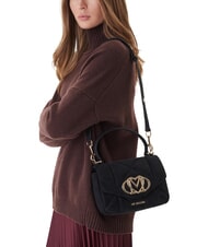 LOVE MOSCHINO EMBOSSED Mini sac &agrave; main avec bandouli&egrave;re Noir - Sacs pour Femme - 2