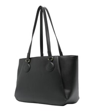 LOVE MOSCHINO CHUNKY TAB sac de courses, sac bandouli&egrave;re Noir - Sacs pour Femme - 2