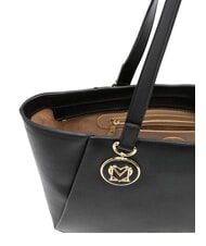 LOVE MOSCHINO CHUNKY TAB sac de courses, sac bandouli&egrave;re Noir - Sacs pour Femme - 3