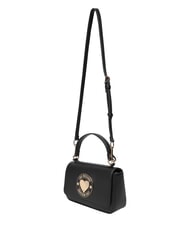 LOVE MOSCHINO CUPID Mini sac &agrave; main avec bandouli&egrave;re Noir - Sacs pour Femme - 3