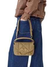 LOVE MOSCHINO EMBOSSED Mini sac &agrave; main avec bandouli&egrave;re sable - Sacs pour Femme - 2