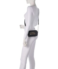 LOVE MOSCHINO LOVELY LOVE Mini sac coffre, avec bandouli&egrave;re Noir - Sacs pour Femme - 3