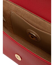 LOVE MOSCHINO CHUNKY TAB Sac &agrave; rabat et bandouli&egrave;re ROUGE - Sacs pour Femme - 6