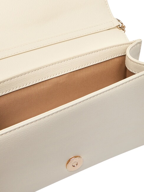 SMART DAILY Pochette avec bandouli&egrave;re en m&eacute;tal Ivoire - Sacs pour Femme