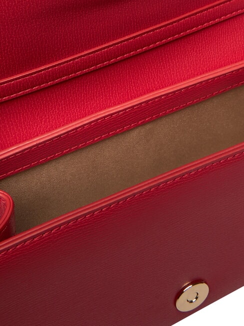 SMART DAILY Pochette avec bandouli&egrave;re en m&eacute;tal ROUGE - Sacs pour Femme