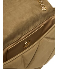 LOVE MOSCHINO EMBOSSED Mini sac bandouli&egrave;re, avec cha&icirc;ne sable - Sacs pour Femme - 6