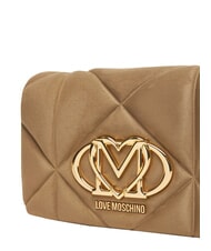 LOVE MOSCHINO EMBOSSED Sac bandouli&egrave;re, double portabilit&eacute; sable - Sacs pour Femme - 5