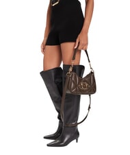 LOVE MOSCHINO EMBOSSED Sac &agrave; bandouli&egrave;re, avec bandouli&egrave;re - Sacs pour Femme