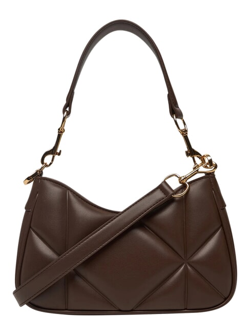 EMBOSSED Sac &agrave; bandouli&egrave;re, avec bandouli&egrave;re chocolat - Sacs pour Femme