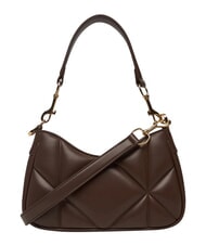 LOVE MOSCHINO EMBOSSED Sac &agrave; bandouli&egrave;re, avec bandouli&egrave;re chocolat - Sacs pour Femme - 3