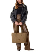 LOVE MOSCHINO PATCHY sac de courses, sac bandouli&egrave;re sable - Sacs pour Femme - 2