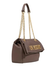 LOVE MOSCHINO BOLD LOVE HAMMERED  Sac &agrave; bandouli&egrave;re / sac &agrave; bandouli&egrave;re chocolat2 - Sacs pour Femme - 4