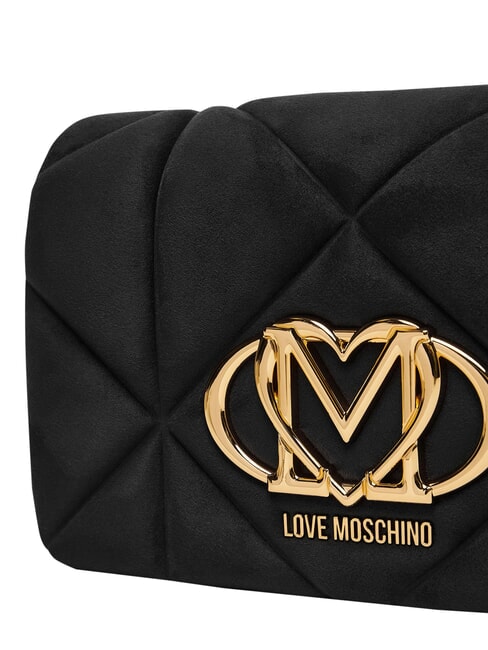 EMBOSSED Sac bandouli&egrave;re, double portabilit&eacute; Noir - Sacs pour Femme