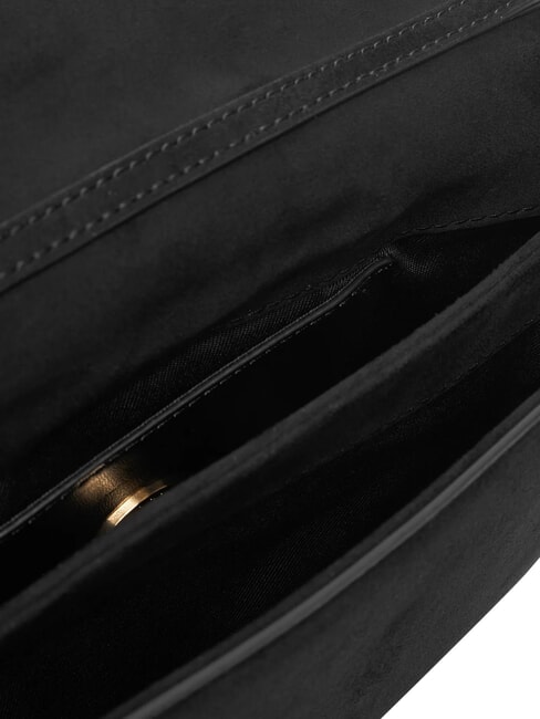 EMBOSSED Sac bandouli&egrave;re, double portabilit&eacute; Noir - Sacs pour Femme