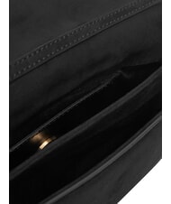 LOVE MOSCHINO EMBOSSED Sac bandouli&egrave;re, double portabilit&eacute; Noir - Sacs pour Femme - 6