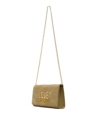 LOVE MOSCHINO PATCHY Pochette &agrave; cha&icirc;ne sable - Sacs pour Femme - 4