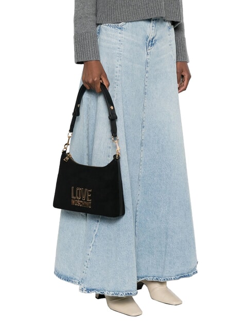 PATCHY sac bandouli&egrave;re Noir - Sacs pour Femme