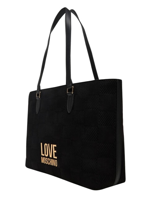 PATCHY sac de courses, sac bandouli&egrave;re Noir - Sacs pour Femme