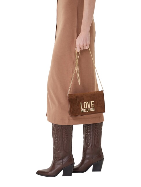 PATCHY Pochette &agrave; cha&icirc;ne chameau2 - Sacs pour Femme