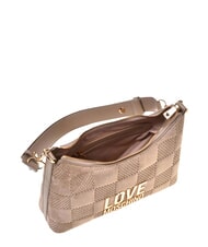 LOVE MOSCHINO PATCHY sac bandouli&egrave;re sable - Sacs pour Femme - 3