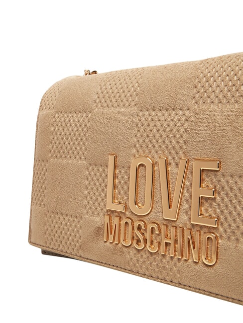 PATCHY Sac bandouli&egrave;re, avec cha&icirc;ne sable - Sacs pour Femme