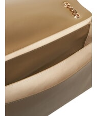 LOVE MOSCHINO PATCHY Sac bandouli&egrave;re, avec cha&icirc;ne sable - Sacs pour Femme - 6