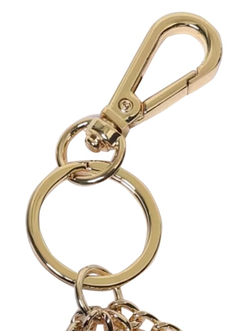 CHARMS Porte-cl&eacute;s avec logo en m&eacute;tal noir/rouge/noir - Porte-cl&eacute;s