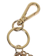 LOVE MOSCHINO CHARMS Porte-cl&eacute;s avec logo en m&eacute;tal noir/rouge/noir - Porte-cl&eacute;s - 3