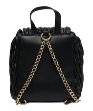 LOVE MOSCHINO DEMURE Sac &agrave; dos avec bretelles &agrave; cha&icirc;ne Noir - Sacs pour Femme - 3