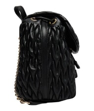 LOVE MOSCHINO DEMURE Sac &agrave; dos avec bretelles &agrave; cha&icirc;ne Noir - Sacs pour Femme - 4