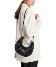 LOVE MOSCHINO DEMURE Sac &agrave; main avec bandouli&egrave;re cha&icirc;ne Noir - Sacs pour Femme - 2