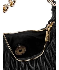 LOVE MOSCHINO DEMURE Sac &agrave; main avec bandouli&egrave;re cha&icirc;ne Noir - Sacs pour Femme - 6