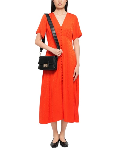 EMBOSSED sac bandouli&egrave;re Noir - Sacs pour Femme