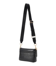 LOVE MOSCHINO EMBOSSED sac bandouli&egrave;re Noir - Sacs pour Femme - 4