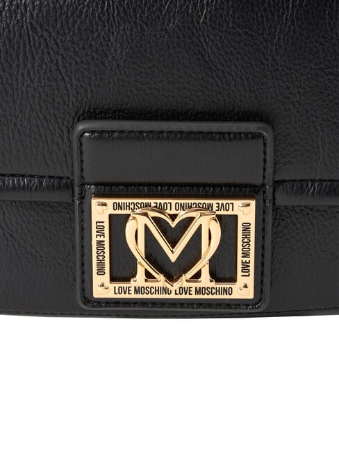 EMBOSSED sac bandouli&egrave;re Noir - Sacs pour Femme